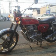 ＣＢ７５０Fourのホイール交換などなど…♪