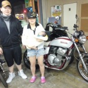 CB400FOURのCB750FOUR仕様の納車(≧◇≦)