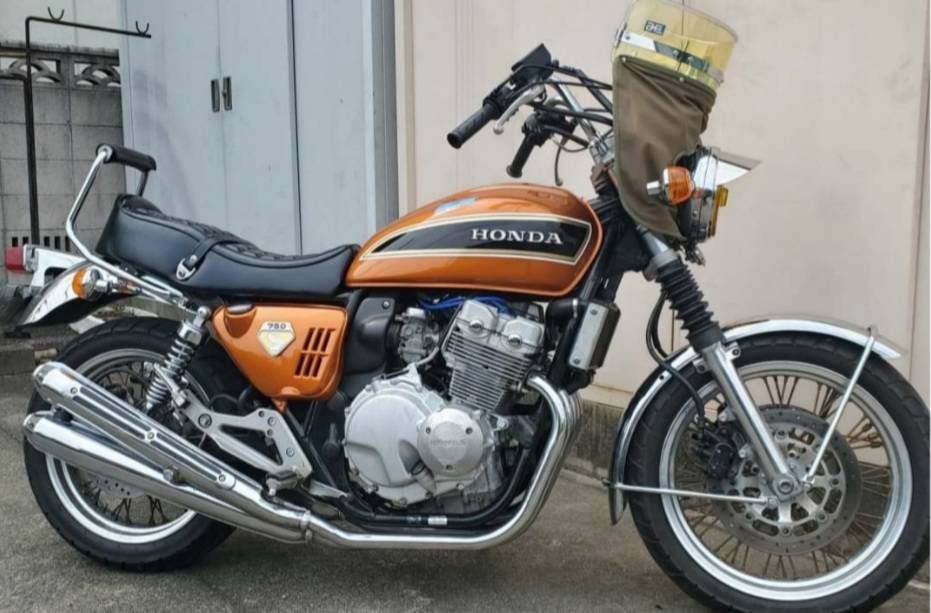 CB400FOUR マフラー 左 MBE K1 ホンダ 純正  バイク 部品 NC36 修復素材に 品薄 希少品 車検 Genuine:22317118