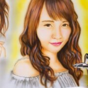 エアブラシにて人物画練習|塗装・カスタムペイント・エアブラシetc..