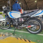 RZ350の継続車検