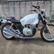 無番マフラー装置(*•̀ᴗ•́*)👍|CB400four(NC36)CB750four仕様